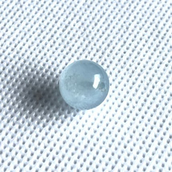 CYA AAA アクアマリン 1粒売り 10.7mm玉 天然石 3月 誕生石 ビーズ　現物 3枚目の画像