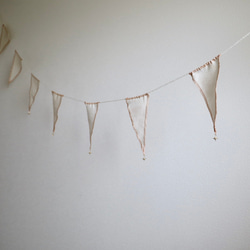 star✴︎ cotton linen garland ✴︎　S 9枚目の画像