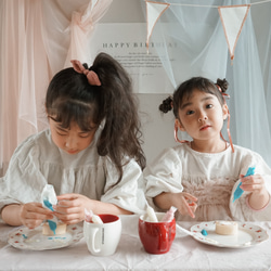 star✴︎ cotton linen garland ✴︎　S 6枚目の画像