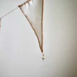 star✴︎ cotton linen garland ✴︎　S 9枚目の画像