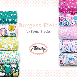 カットクロス Felicity Fabrics Burgess Field in Petunia 610004 7枚目の画像