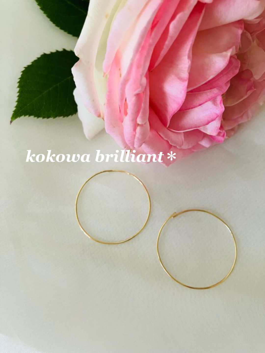 10kフープピアス(約40㎜)