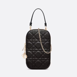 LADY DIOR フォンホルダー ストラップ付きスマホケース 品質保証 通販