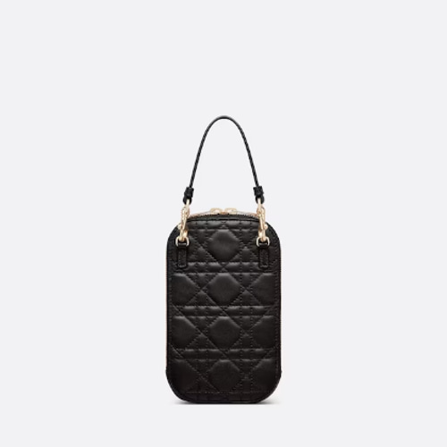dior フォンホルダー　専用出品 LADY DIOR フォンホルダー ストラップ付きスマホケース 品質保証