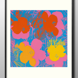 透明水彩画 紫陽花（あじさい）F10サイズ 額縁付 原画 新築