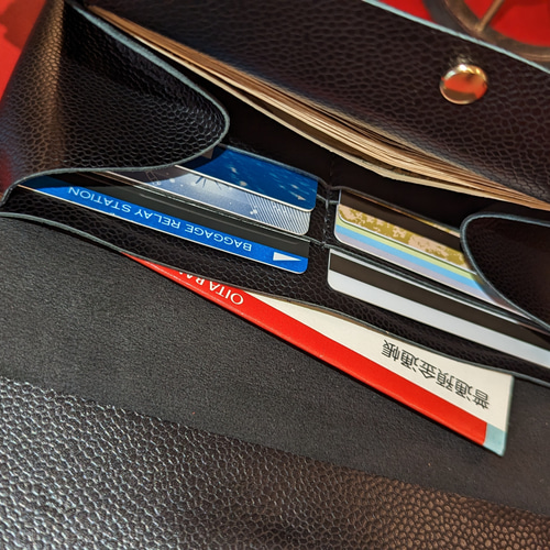 キャビアスキン 長財布 長財布 とことこ 通販 15989756|Creema キャビアスキン 長財布 長財布 とことこ 通販 15989756|Creema