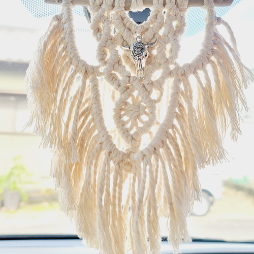 NO.407『流木・マクラメ・タペストリー』 NO.407『流木・マクラメ