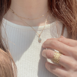 18KGP クロシェDレースリング 10枚目の画像