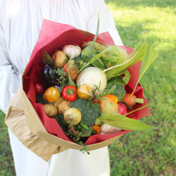 【いろいろ野菜のブーケ OR2】食いしん坊のブーケシリーズ 6枚目の画像