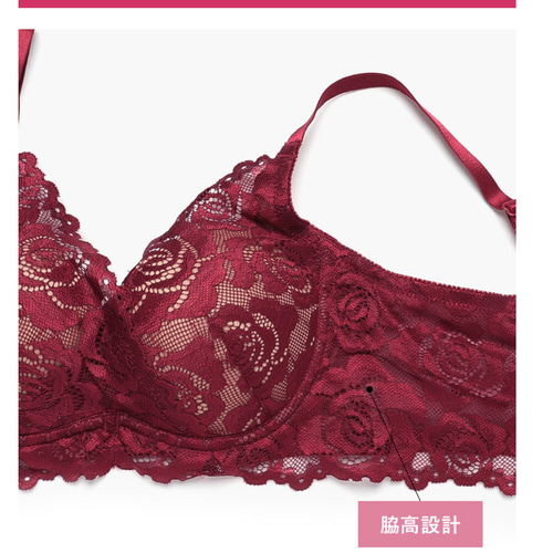 ❤️ワコール❤️トレフル C75ブラジャー ショーツM レッド