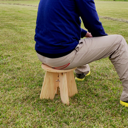 DIY CAMP STOOL（組み立て式アウトドアチェアー） 4枚目の画像