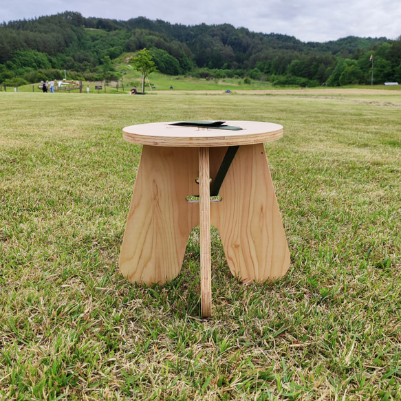 DIY CAMP STOOL（組み立て式アウトドアチェアー） 2枚目の画像