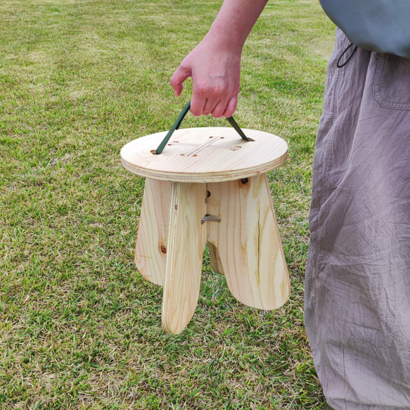 DIY CAMP STOOL（組み立て式アウトドアチェアー） 5枚目の画像