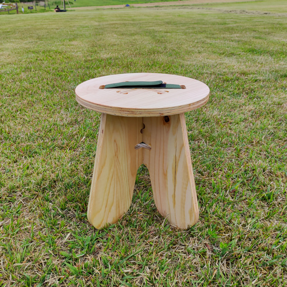 DIY CAMP STOOL（組み立て式アウトドアチェアー） 3枚目の画像