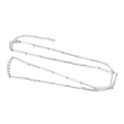 石付き、スマイル風ネックレス P0512（4週間発送） ネックレス 