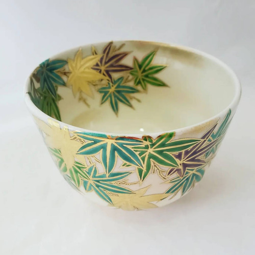 ✨青楓 夏の抹茶盌(抹茶碗) 茶碗・めし碗 陶彩 花と風 通販