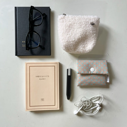 【お得なセット】10種から選べる ボタンミニポーチ2個セット 15枚目の画像