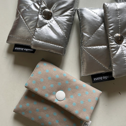 【お得なセット】10種から選べる ボタンミニポーチ2個セット 18枚目の画像