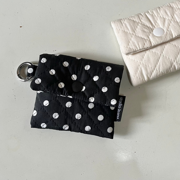 【お得なセット】10種から選べる ボタンミニポーチ2個セット 14枚目の画像