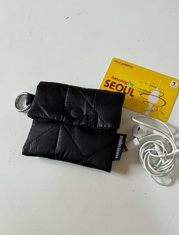 【お得なセット】10種から選べる ボタンミニポーチ2個セット 13枚目の画像