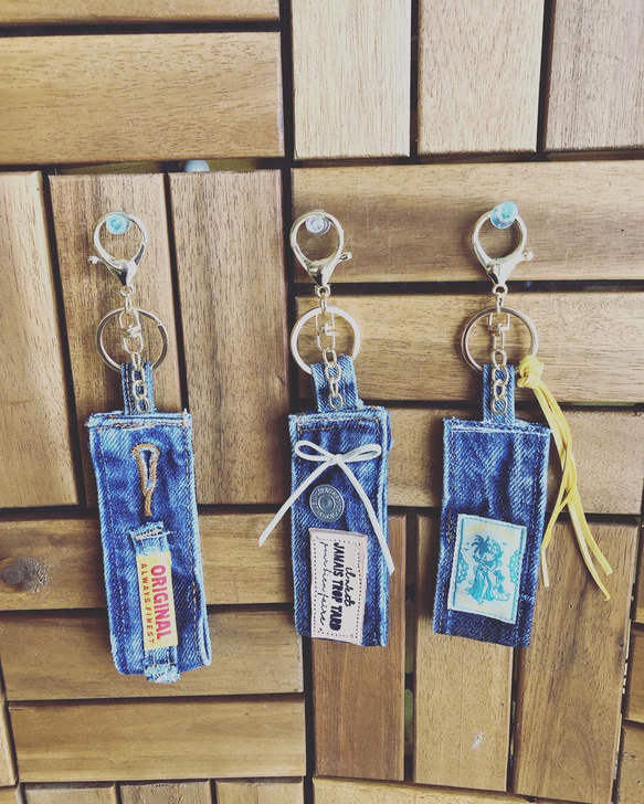 専用デニムリメイク フリンジ りぼん チャーム キーホルダー 24-91 専用デニムリメイク フリンジ りぼん チャーム キーホルダー 24-91