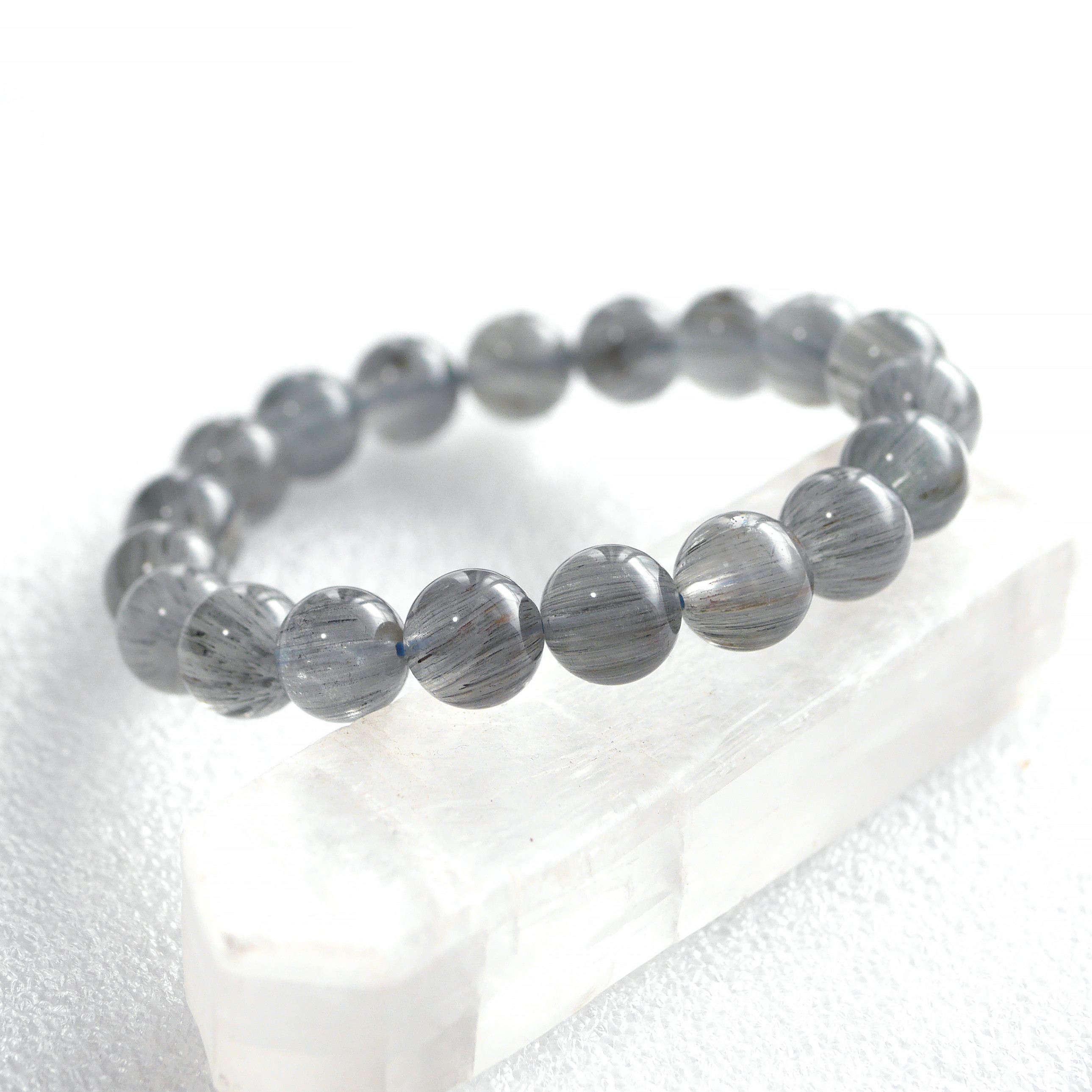 【2月特価】レア☆ブレスレット☆ブルールチルクォーツ（10.5mm）BLBR_04