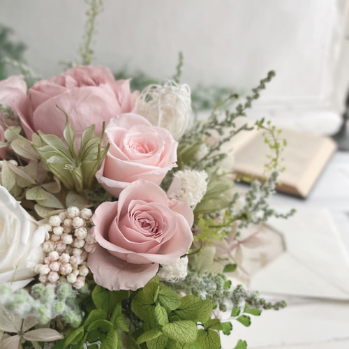 ローズフラワーガーデン＊お部屋に作る薔薇の庭アレンジメント