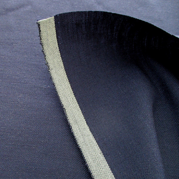 選べる3色［受注生産］冷感素材クールマックス×リネンのギャザーたっぷりスカート・総ゴム・ロング丈 8枚目の画像