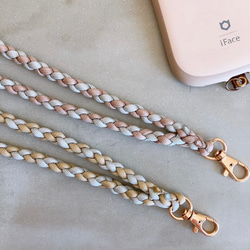 【オーダー用】ハンドストラップ　パラコード　スマホストラップ　くすみカラー 選べるカラー】長さのオーダー無料 スマホショルダー ストラップ