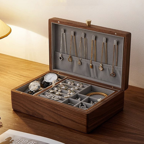 木製ジュエリーボックス ジュエリー収納 アクセサリーボックス 木製ジュエリーボックス ジュエリー収納 アクセサリーボックス