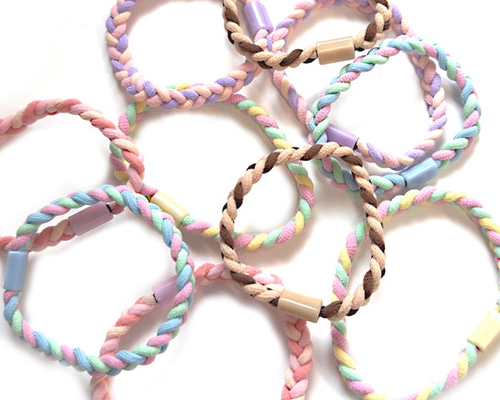 ☺︎様ご確認用☆ハンドメイド　ヘアゴム G330 ハンドメイド ヘアゴムセット ユニコーン ブルー - メルカリ