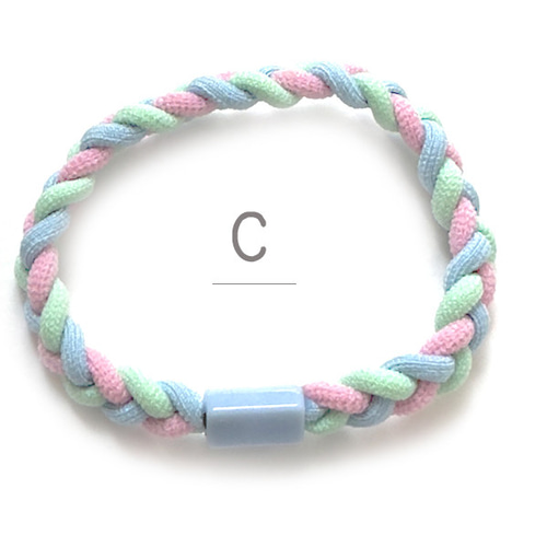 ヘアゴム No.191 ヘアゴム ねじり ツイスト 全5色 アクセサリー ハンドメイド