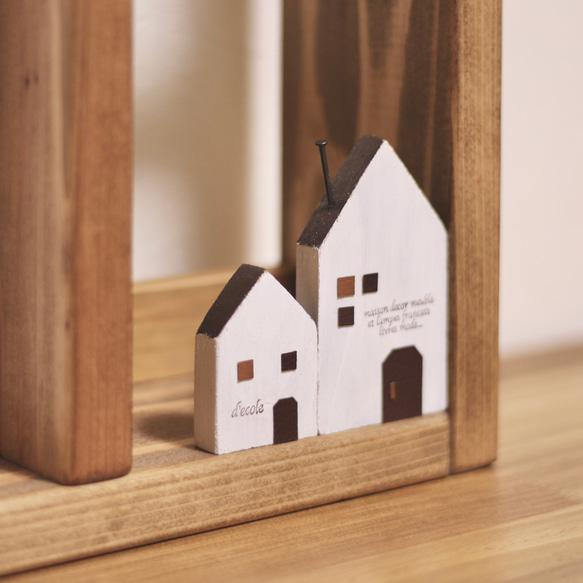 木製キッチンペーパースタンド ラップ&ホイルスタンド スパイスラック 5枚目の画像