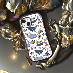 耐衝撃iphoneケース[海について柄]かわいいスマホケース アップルスマホ 機種対応iPhone14/13/12/11 6枚目の画像