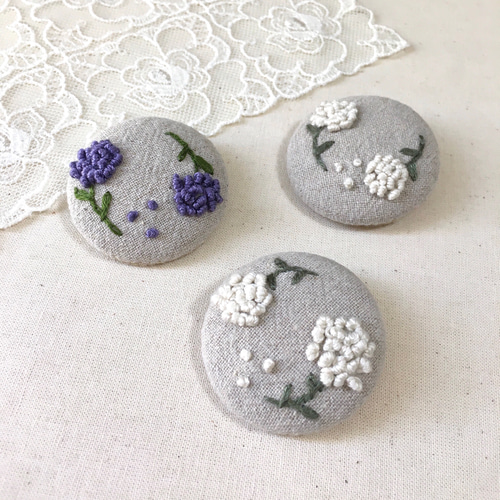 Fillyjonk シルバーブローチ デイジーの花デザイン 約10cm
