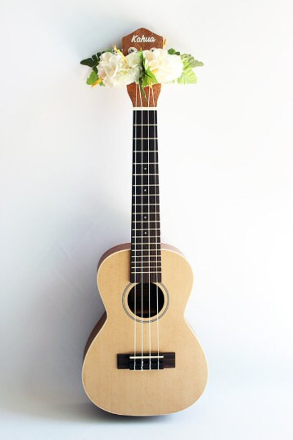 手工套件尤克里裡絲帶花環夏威夷工藝樂器配件木槿吉他阿羅哈音樂會 第5張的照片