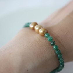 jade　bracelet[kgf5139] 5枚目の画像