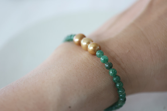 jade　bracelet[kgf5139] 5枚目の画像