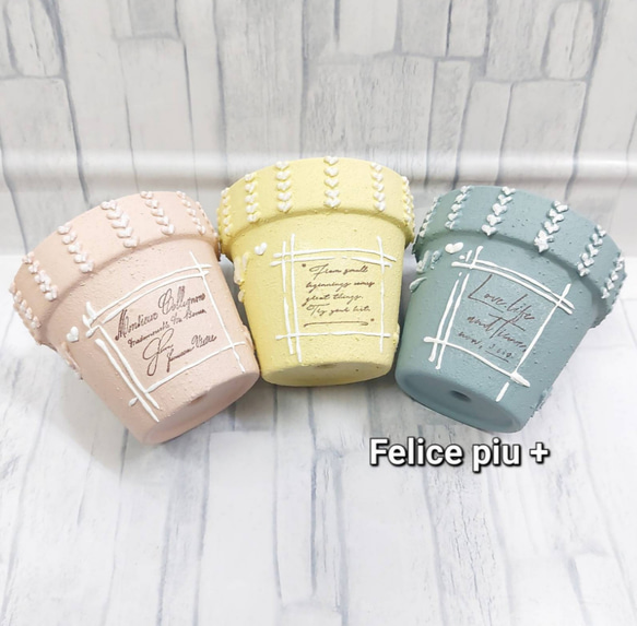 ꕤ︎︎リメ鉢 10個セットꕤ︎︎ スリットポット 10cm (10鉢セット) : フラワーショップ