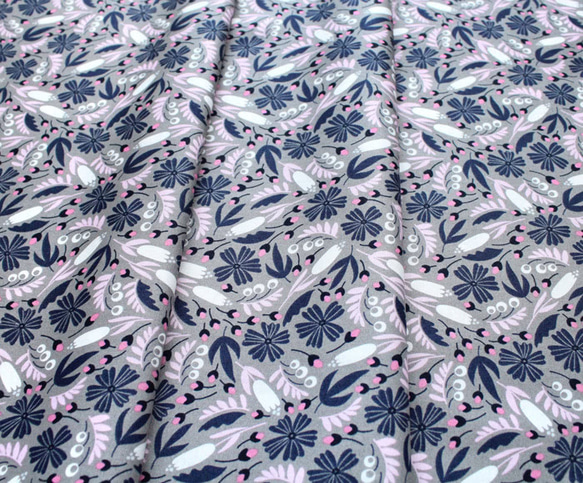 カットクロス Felicity Fabrics Alpine Meadow in Bluebell 610031 4枚目の画像