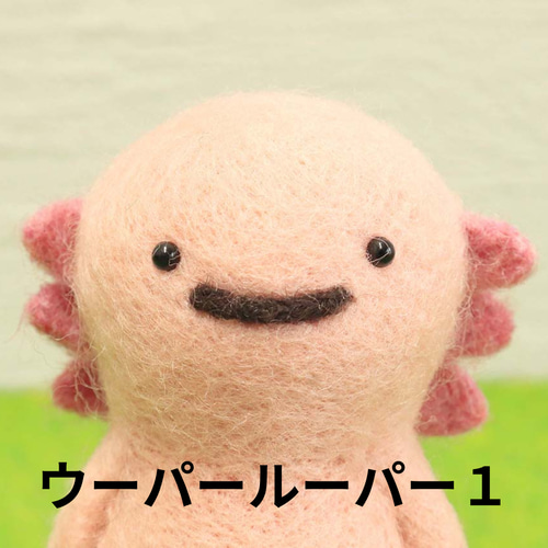 ゆかいな動物 ウーパールーパー 羊毛フェルト 羊毛フェルト toiro 通販