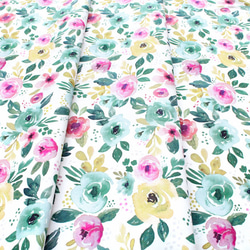 カットクロス Felicity Fabrics Nightfall Floral in Afternoon 610111 4枚目の画像