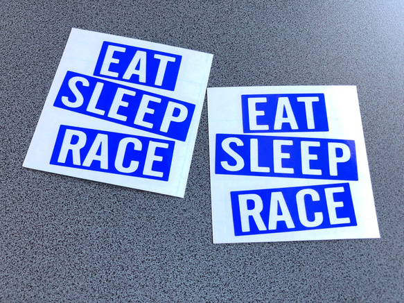 USDM JDM EAT SLEEP RACE ミニサイズ ステッカー アメ車 US【カラー選択可】 送料無料♪ 4枚目の画像