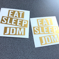 USDM JDM EAT SLEEP JDM ミニサイズ ステッカー アメ車 US【カラー選択可】 送料無料♪ 5枚目の画像