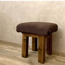 ほぞ組】木製スツール 座面幅20cm×高さ30cm 丸椅子 stool 子供スツール