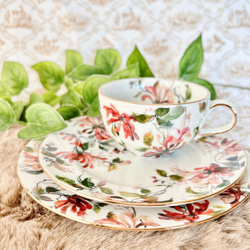 ポーセラーツアフタヌーンティーセット ☆アフタヌーンティー ☆カップ