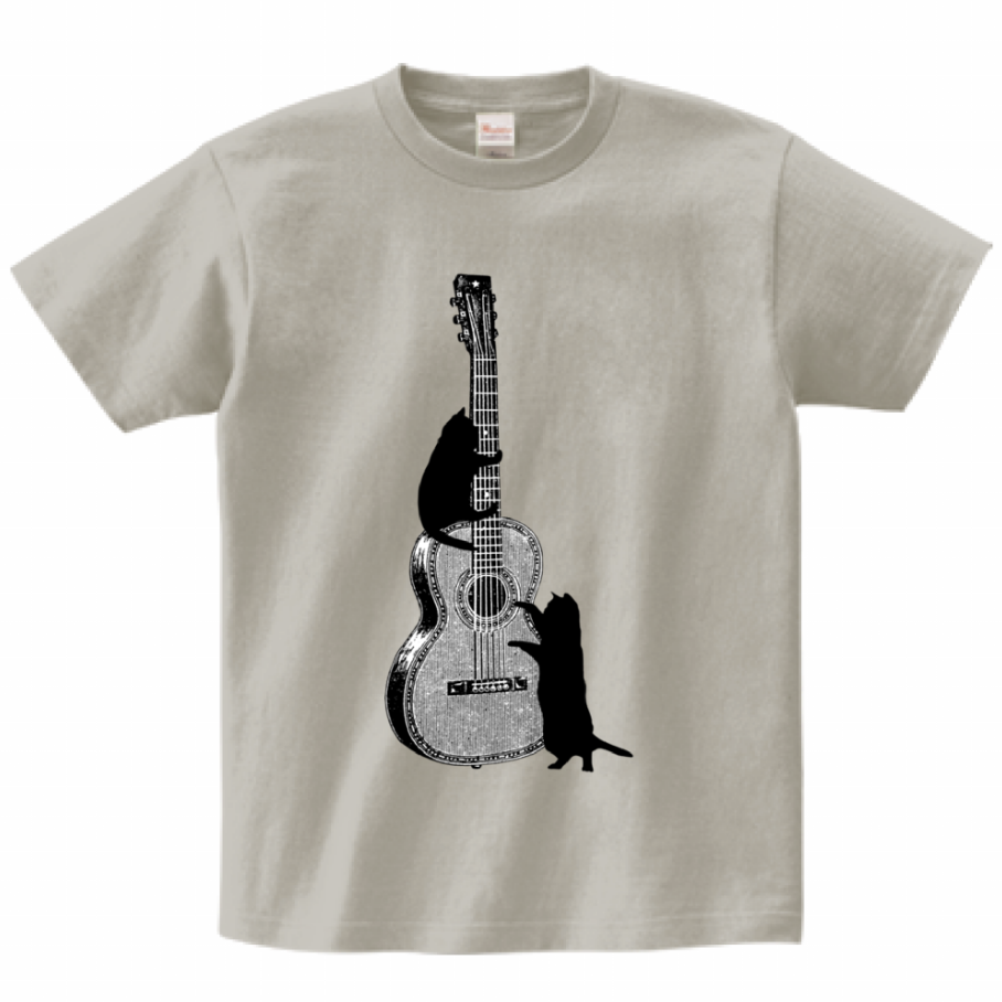 WAKAT HILOTTO ギターイラストTシャツ WAKAT HILOTTO ギターイラストTシャツ