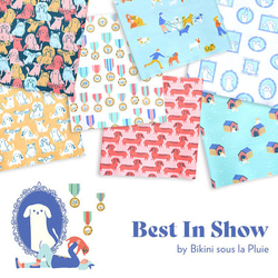 カットクロス Paintbrush Studio Fabrics Best in Show Dog Medals 7枚目の画像