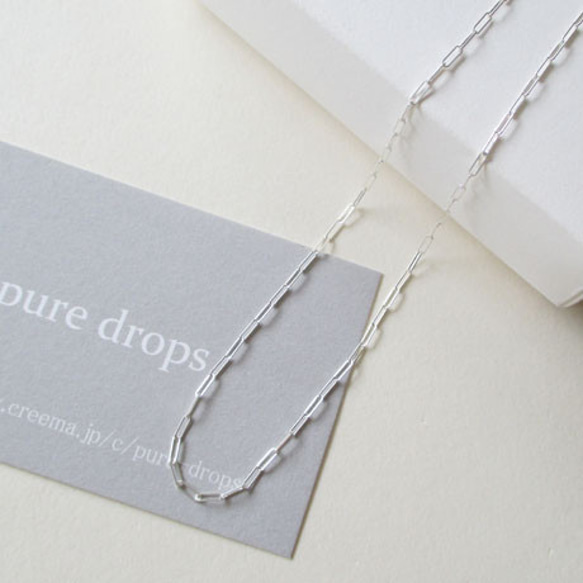 PDPホワイトチェーンブレスレットネックレスセット