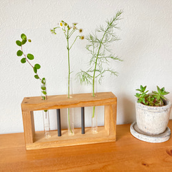 送料無料 試験管花瓶 フラワーベース 一輪挿し・花瓶・花器 AZZURRO